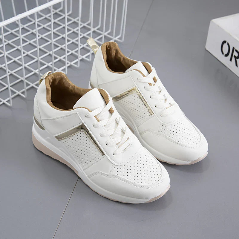 Elegance – Comfort Trainers - White - 43
