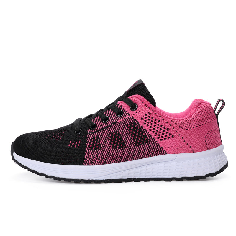 Max Running – Comfort Sports Trainers - Black/Pink - 36