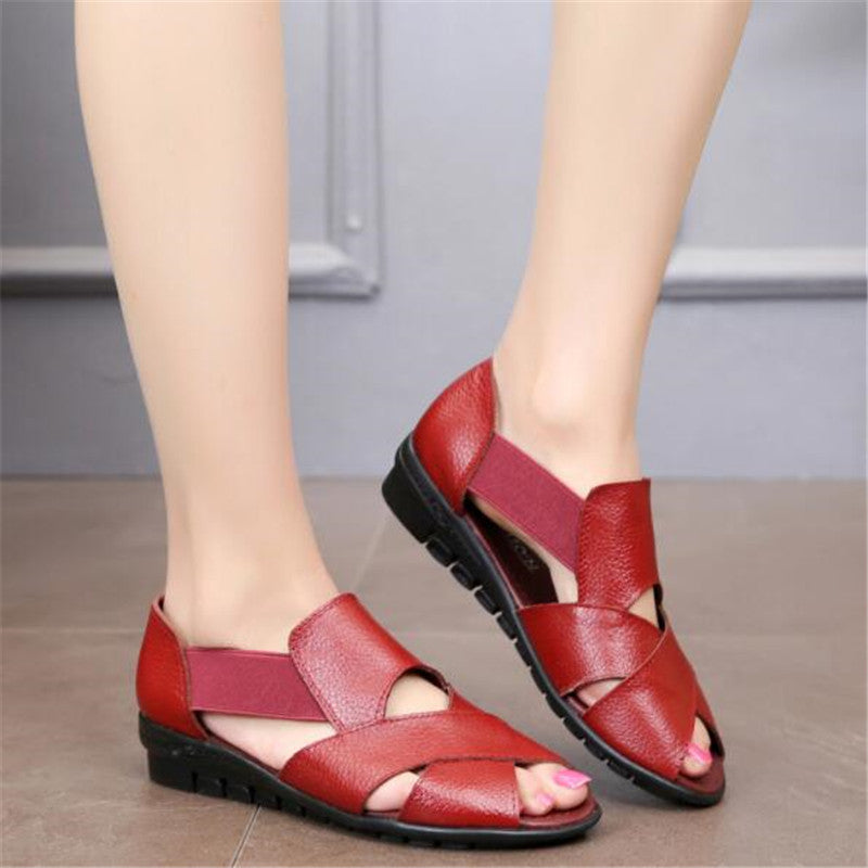 Showy – Women's Comfort Sandals - Black - 39