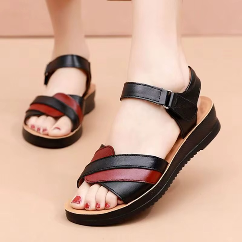 Vallencia – Women's Comfort Sandals - Black - 36