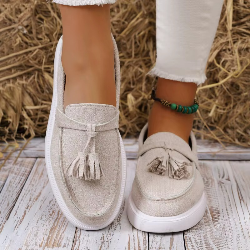 Delicata – Comfort Loafers - Off-White - 42