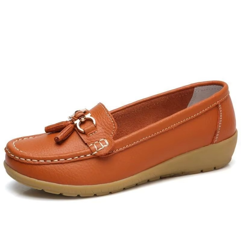 Comfort Loafers – Women's Comfort Loafers - Beige - 37