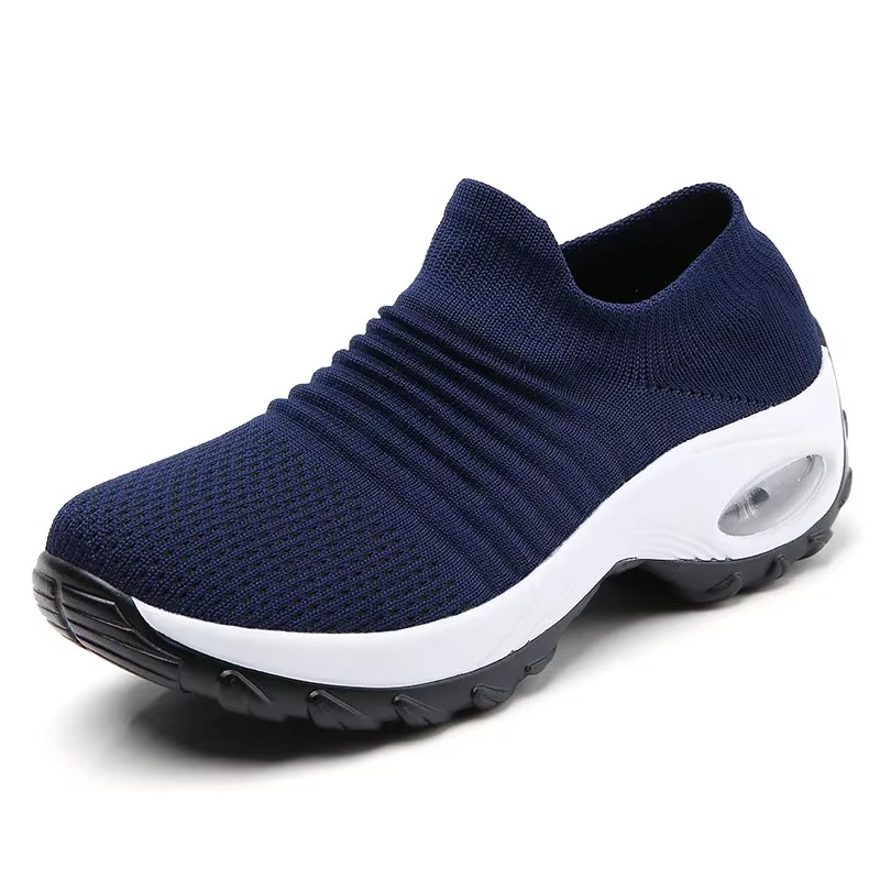 AirBoost – Comfort Trainers - Black/White - 38