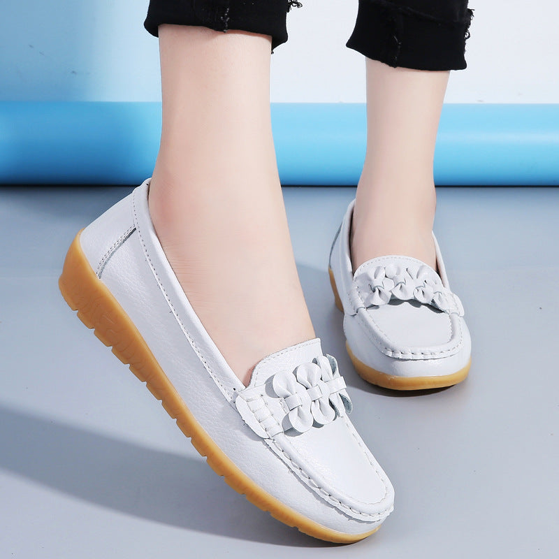 Light Step – Comfort Loafers - White - 42