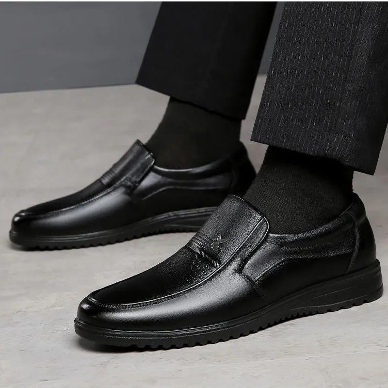OldClassic – Men's Comfort Shoes - Black - 37