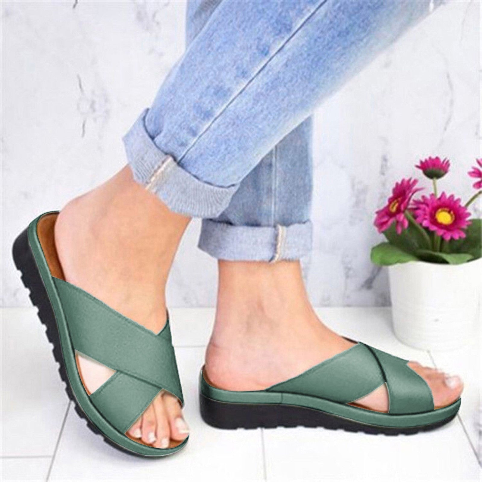 Stylus – Women's Comfort Sandals - Black - 38