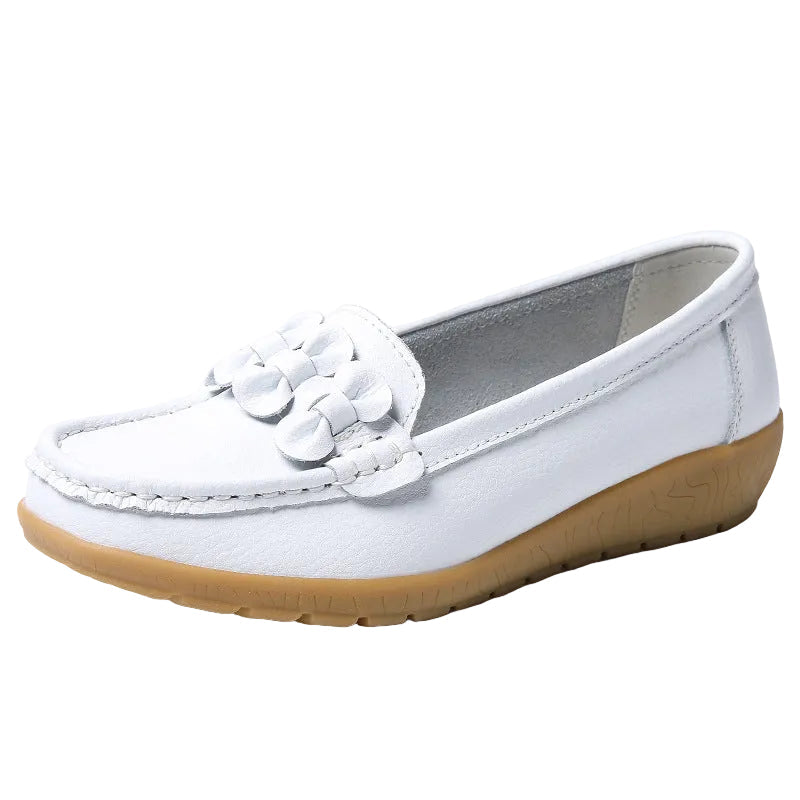 Light Step – Comfort Loafers - White - 35