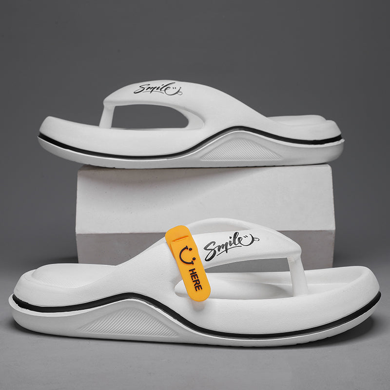 Top Smile – Women's Comfort Flip-Flops - Black - 40