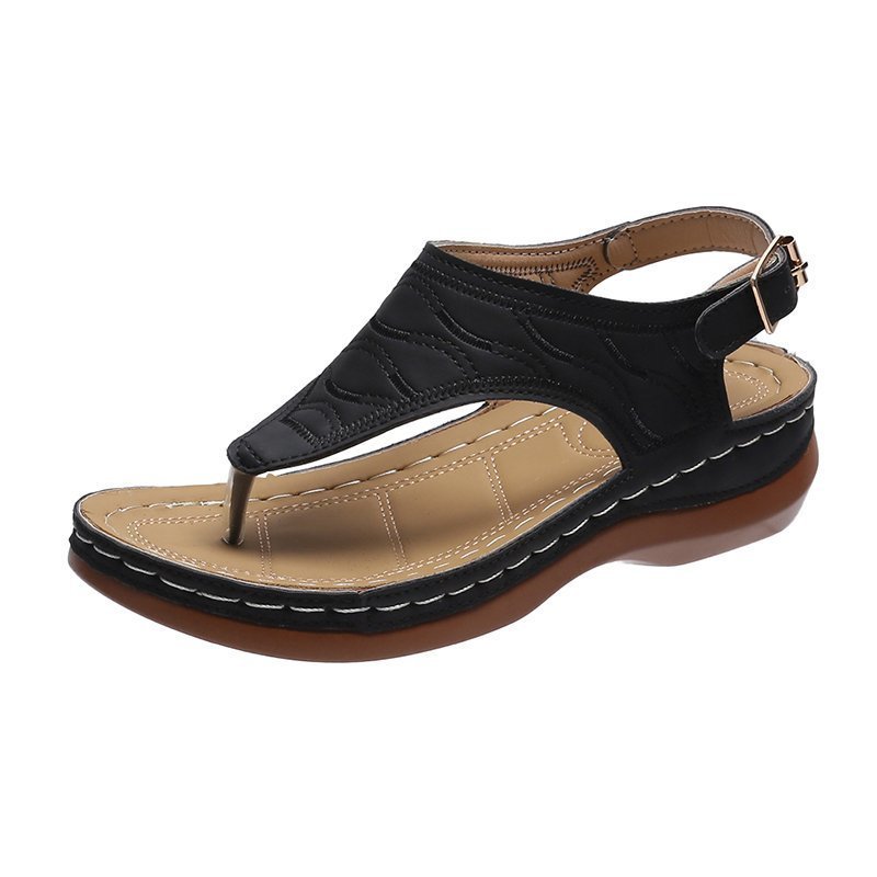 Siena – Women's Comfort Sandals - Brown - 44