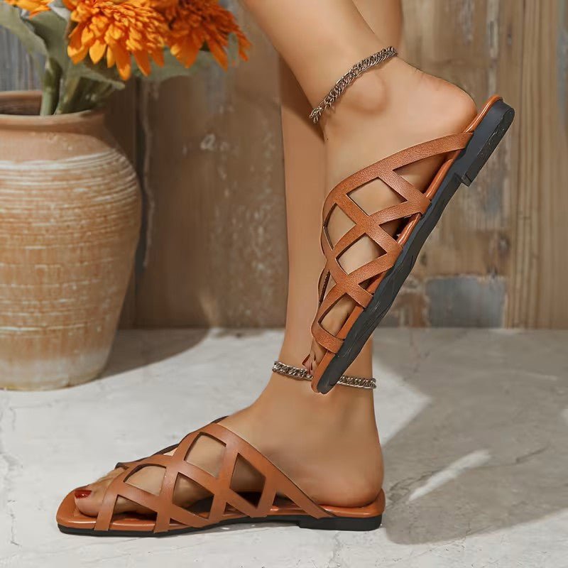 Eloa – Women's Comfort Sandals - Black - 36