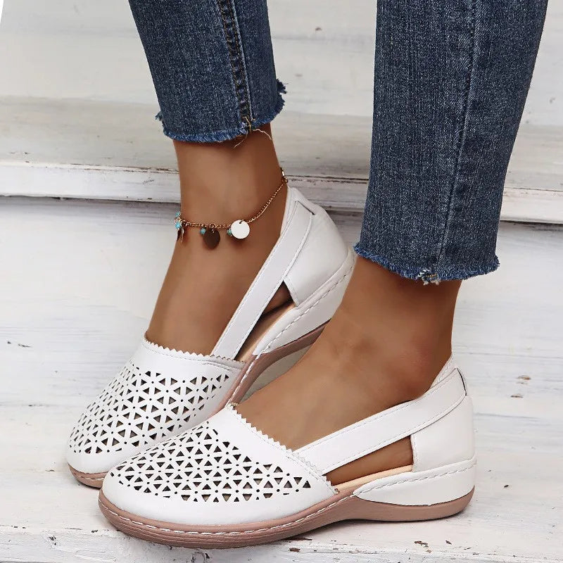 Julie – Women's Comfort Sandals - White - 38