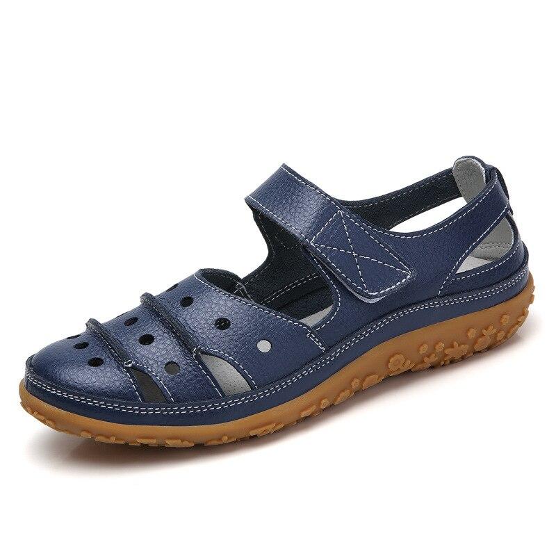 Retro – Women's Comfort Sandals - Black - 36